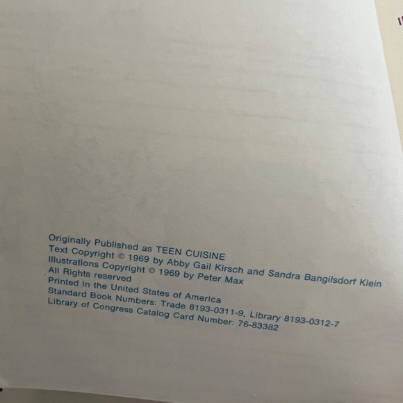 Teen Cuisine A Beginner's Guide to French Cooking Illustration By Peter Max HC - Picture 4 of 14